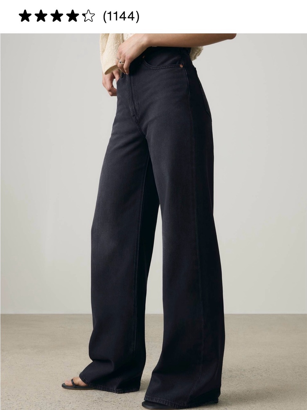 Levis Ribcage Wide Leg Lightweight Jeans - Picture 3 of 13